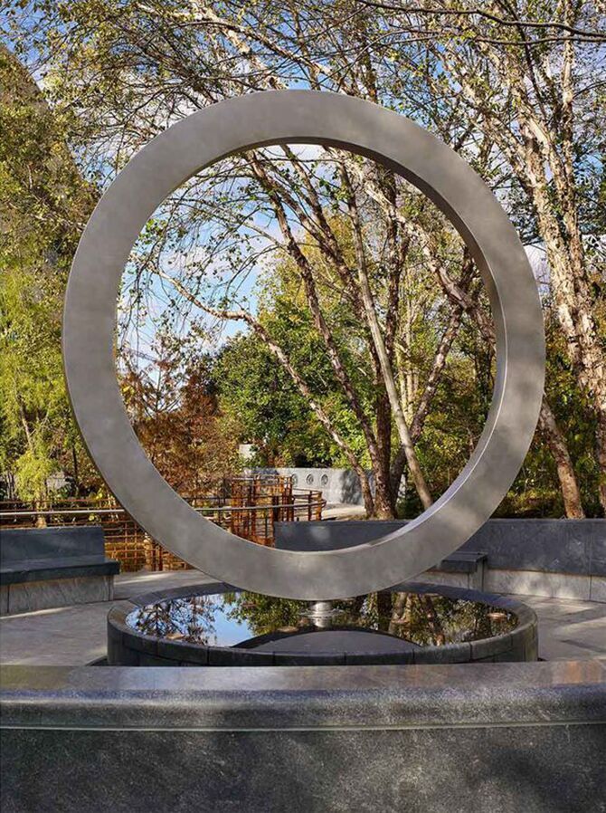 Steel circle and drum base